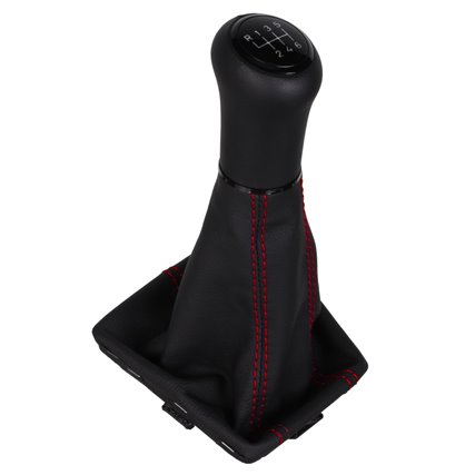 ict shift knob with red stitching Skoda Oktavia 3 Typ 5E Facelift