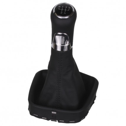 VW Polo 6 Typ 2G GTI Vento shift gear knob boot gaiter leather mounting frame