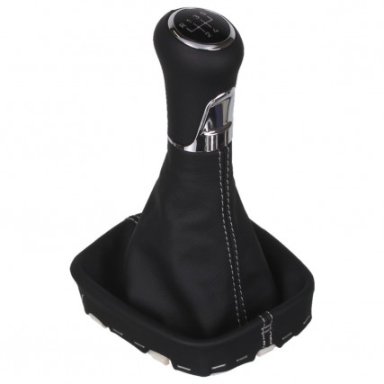 ict shift knob with grey stitching VW Polo 6 Typ 2G GTI Vento