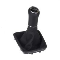 Schaltknauf Schaltsack VW EOS leder schaltmanschette