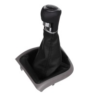 Schaltknauf Schaltsack Citroen Jumper leder schaltmanschette