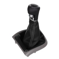 ict pomello del cambio con cuciture grigie Fiat Ducato Peugeot Boxer Citroen Jumper