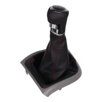 ict shift knob with red stitching Peugeot Boxer Citroen Jumper Fiat Ducato