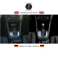 VW Golf 5 6, EOS, Scirocco 3 DSG de câmbio Alcantara couro coifa