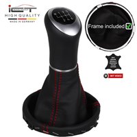 Audi A2 Typ 8Z shift gear knob boot gaiter leather mounting frame