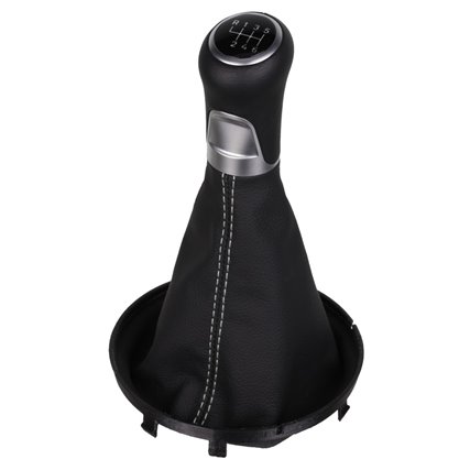 ict pomello del cambio con cuciture grigie VW New Beetle Typ 9C Beetle Typ 5C