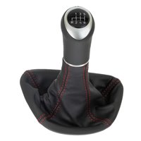 ict pommeau de vitesse avec coutures rouges Mercedes V-Classe W639 Vito Viano