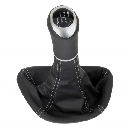 ict shift knob with grey stitching Mercedes V-Class W639 Vito Viano