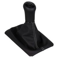 ict pommeau de vitesse avec coutures noires Ford Mustang 5 V Shelby GT500 V6 GT GT-H