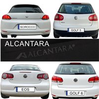  VW pommeau de levier Golf Golf 5,6,Eos,Scirocco Alcantara®