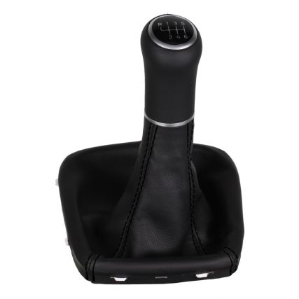 Porsche Cayenne Typ 9PA shift gear knob boot gaiter leather mounting frame