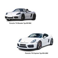  Markalar Vites Topuzu Porsche copy of Cayman Typ 987c Deri