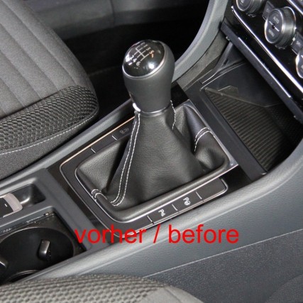 VW Schaltknauf Schaltsack Golf Golf 8 leder schaltmanschette VW Schaltknauf Schaltsack Golf Golf 8 leder schaltmanschette