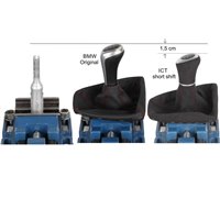  BMW Schaltknauf Schaltsack 3er Reihe Short Shift E90 / E91 /