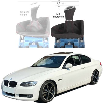  BMW Botão da engrenagem Série 3 Short Shift E90 / E91 / E92 /
