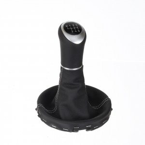 VW Bus T5 Schaltknauf Schaltsack leder schaltmanschette mit rahmen