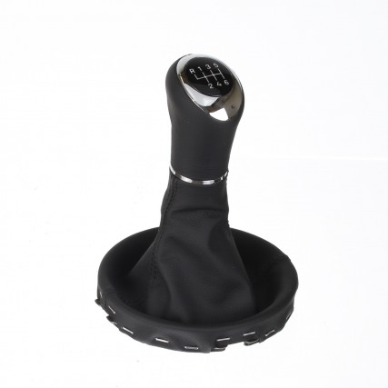 VW Bus T5 pommeau de vitesse soufflet cuir Alcantara