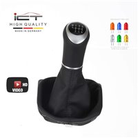 VW Bus T6 Transporter Multivan California shift gear knob boot gaiter leather mounting frame