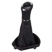 ict pomello del cambio con cuciture grigie Dacia Sandero Stepway 1 BS2 B8 Logan MCV