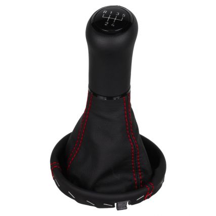 ict shift knob with red stitching Audi A1 Typ BG