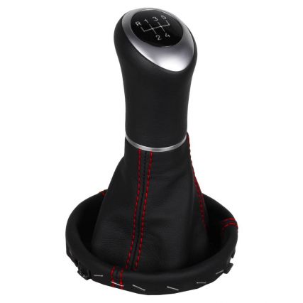 Audi A1 Typ BG pomello del cambio pelle e cuffia con telaio di montaggio