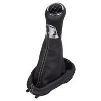 Renault Wind Twingo 2 Schaltknauf Schaltsack leder schaltmanschette mit rahmen