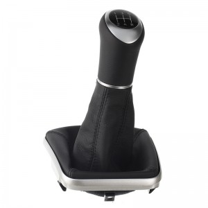 Alfa Romeo Mito pommeau de vitesse cuir et soufflet avec cadre de montage