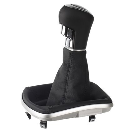 Alfa Romeo Mito shift gear knob boot gaiter cover Alcantara leather