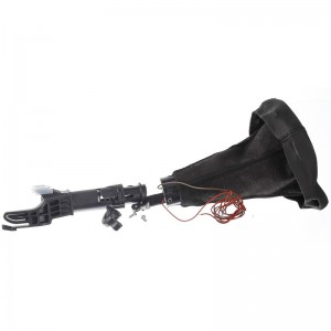 ict pommeau de vitesse avec coutures grises Alfa Romeo Mito