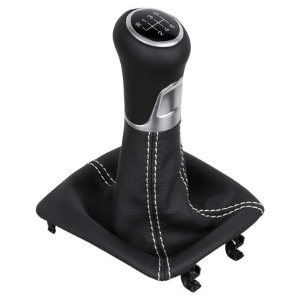 Porsche 911 991 GT3 Turbo Targa GTS R pommeau de vitesse cuir et soufflet avec cadre de montage