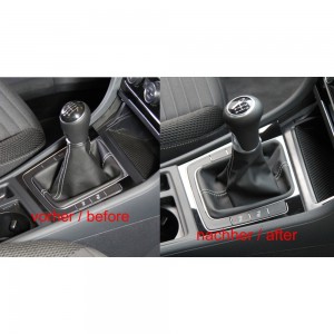 ict shift knob with grey stitching Seat Leon 3 Typ 5F