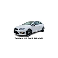 Seat Leon 3 Typ 5F pommeau de vitesse soufflet cuir Alcantara
