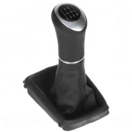 ict pommeau de vitesse avec coutures rouges Volvo XC60