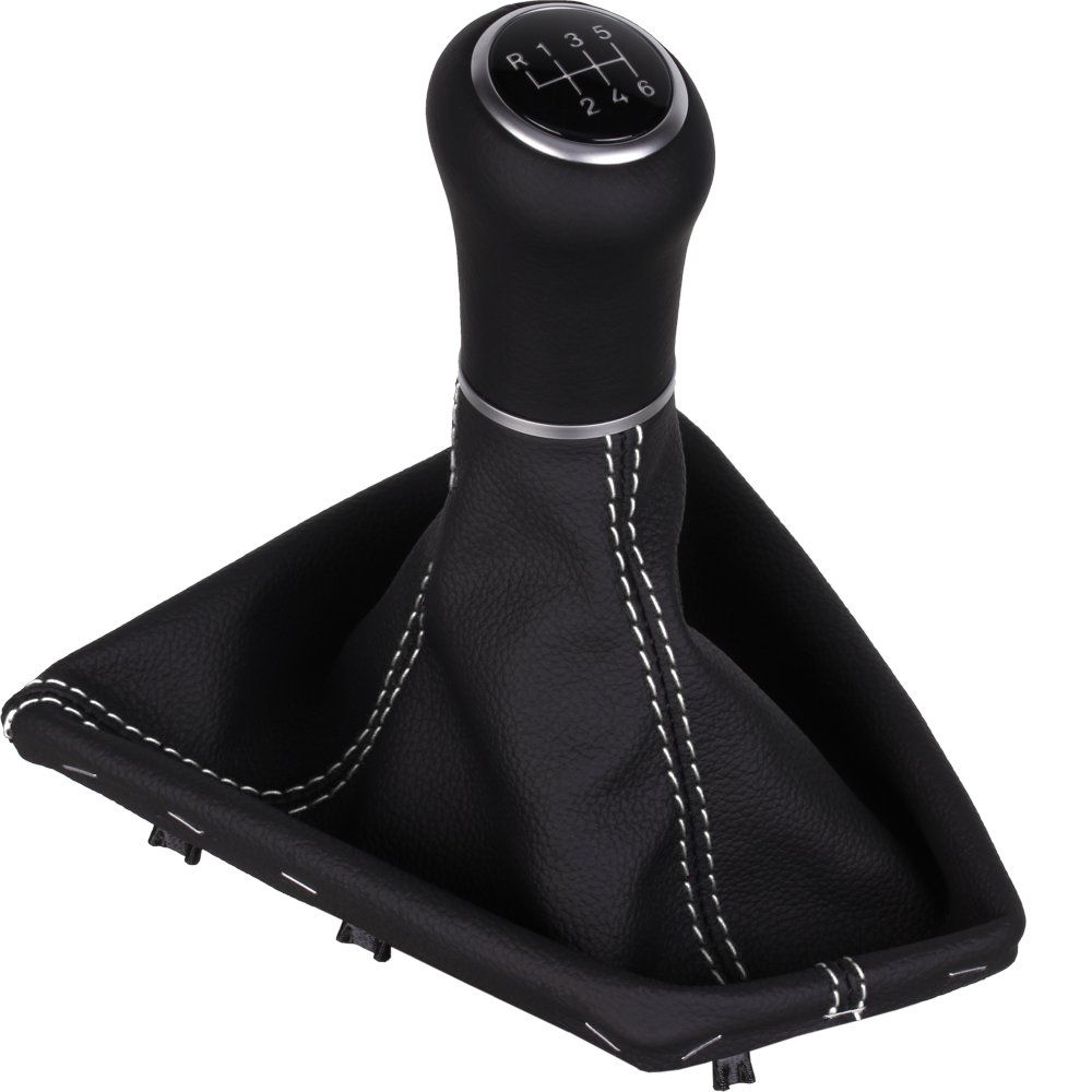 BMW 5 Series F10 F11 F18 shift gear knob boot gaiter cover Alcantara leather