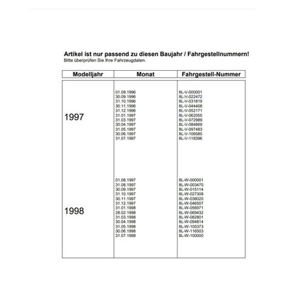  Audi pommeau de levier A3 Audi A3 Typ 8L 09/1996 - 07/1998