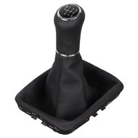 VW Touareg 7L Schaltknauf Schaltsack Alcantara leder schaltmanschette