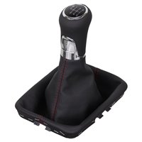 Schaltknauf Schaltsack VW Touareg leder schaltmanschette