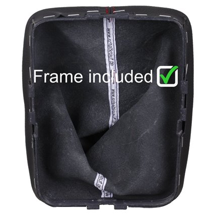 schaltmanschette unten rahmen ansicht VW Touareg 7L