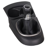 ict manopla de câmbio com costura vermelha Honda Integra Acura RSX Type r s