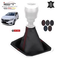 Dacia Sandero 3 DJF Logan Renault Taliant (2021-) de câmbio Alcantara couro coifa