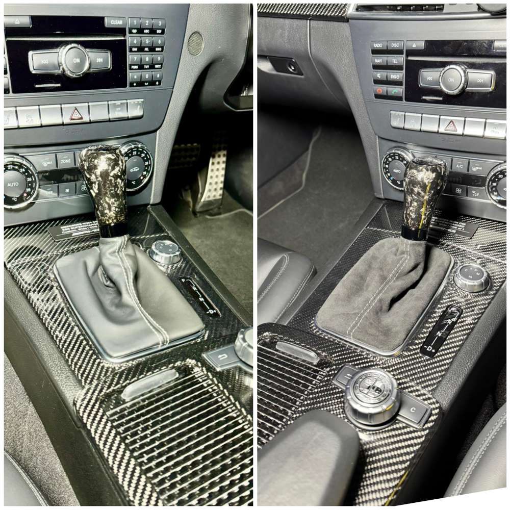  Botão da engrenagem Mercedes AMG C63
