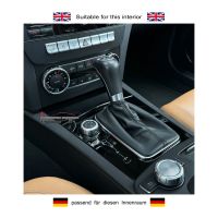 Mercedes W204 AMG C63 pomello del cambio pelle e cuffia con telaio di montaggio