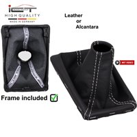 für Porsche Macan Typ 95B (2014–2018) Schaltknauf Schalthebel Schaltmanschette Schaltsack Leder Alcantara PDK