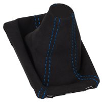 Porsche Macan Typ 95B Soufflet de levier couture Alcantara bleu