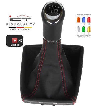 Opel Vauxhall Astra H GTC TwinTop OPC shift gear knob boot gaiter cover Alcantara leather