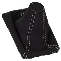 Porsche Macan Typ 95B Vites değiştirme körüğü, Alcantara dikişli gümüş