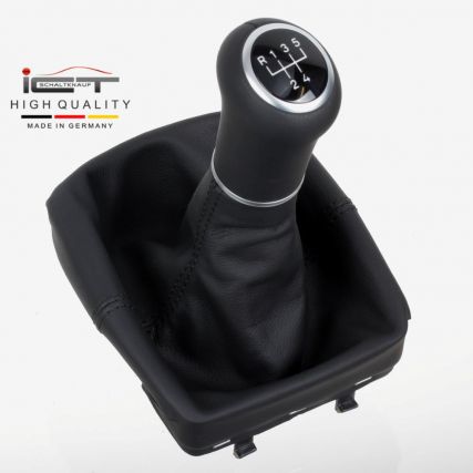 ict Schaltknauf mit schwarze Naht VW Polo 4 9N 9N2 9N3 ict Schaltknauf mit schwarze Naht VW Polo 4 9N 9N2 9N3