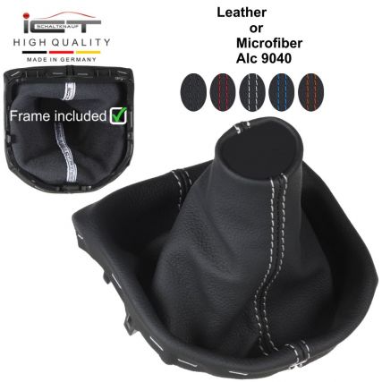 VW T6 Bus Schaltsack Alcantara leder schaltmanschette manuell VW T6 Bus Schaltsack Alcantara leder schaltmanschette manuell