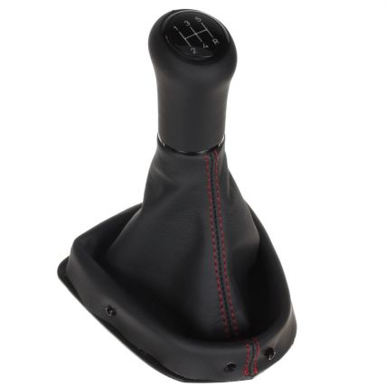 ict manopla de câmbio com costura vermelha Ford Focus MK1 ST RS TDDi TDCi ict manopla de câmbio com costura vermelha Ford Focus MK1 ST RS TDDi TDCi