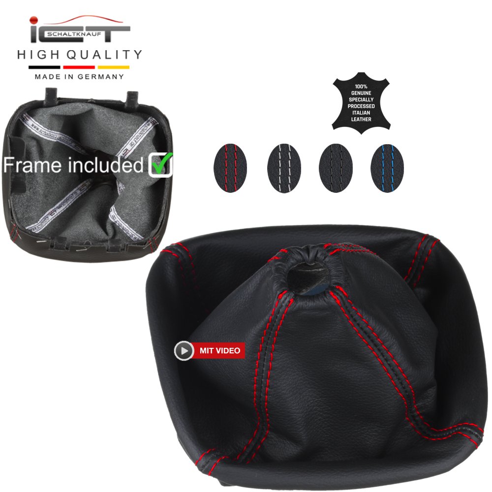 Ford Transit MK7 (2006–2014) pomello del cambio Alcantara pelle cuffia